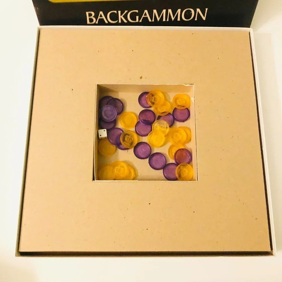 Vintage 1973 World  of Family Fun Backgammon Hasbro - Picture 4 of 15
